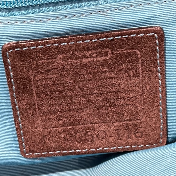 Coach Nylon and Leather Trim Shoulder Bag - Picture 12 of 14